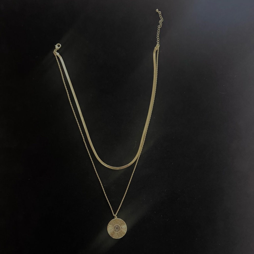 Uncommon James Gold Layered Pendant Necklace
